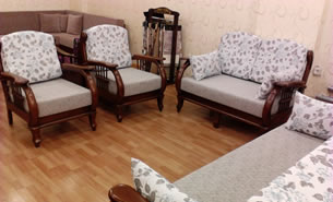 Özel İmalat Tamamı Ahşap Oturma Grupları